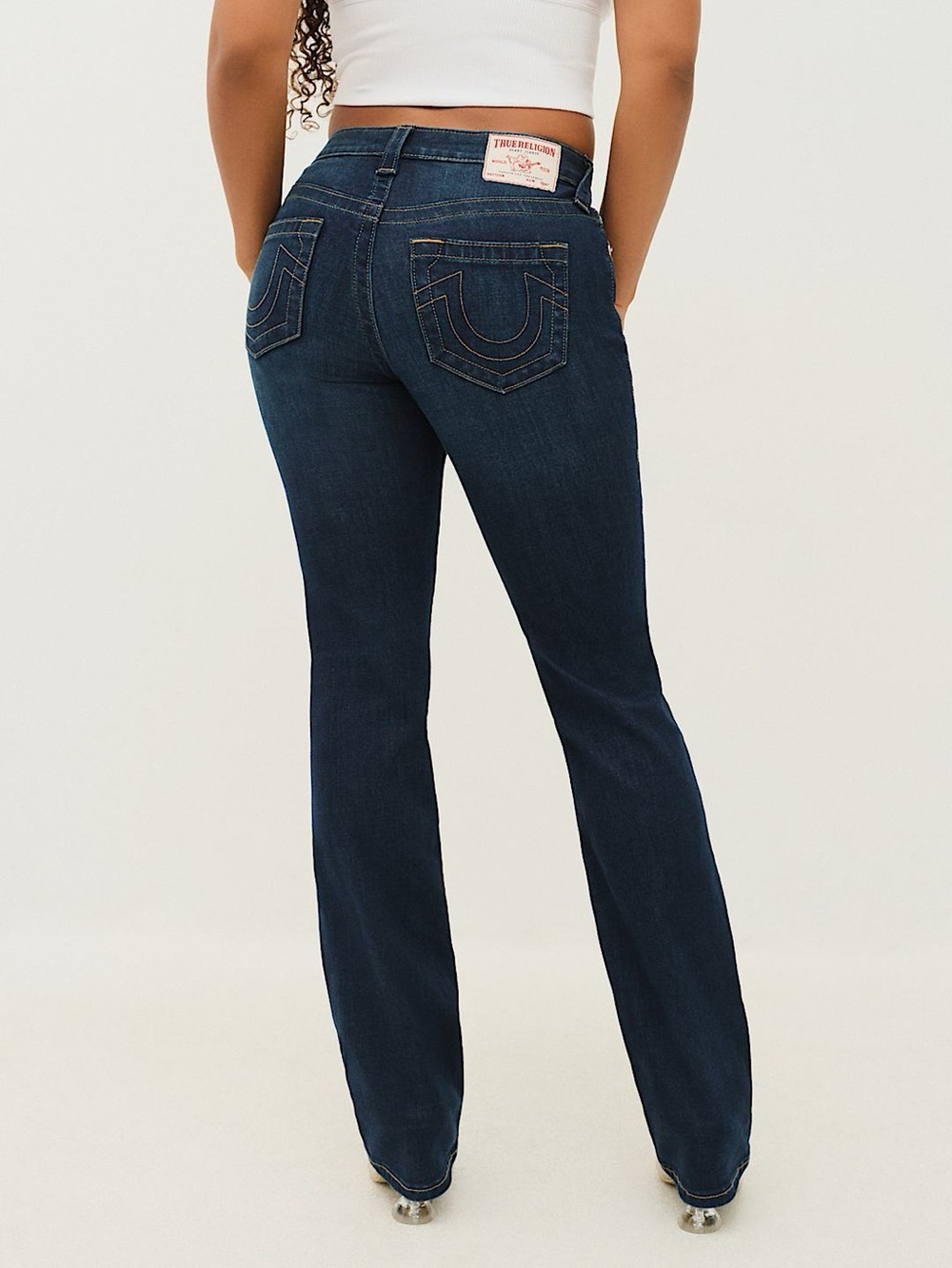 True Religion Women's Dark Washed Jeans
